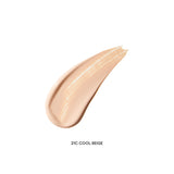 A swatch of Laneige Neo Cushion Matte in 21C Cool Beige, showcasing its smooth, lightweight texture and natural-looking, satin finish.