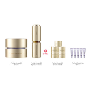 Laneige Perfect Renew 3X Repair Set Advanced Anti-Aging Skincare Collection for Youthful Glow