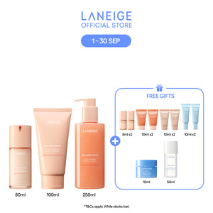 The Ultimate Reset Balance Mode Full Routine Set - Hydrate, Deep Pore Cleansing, Oil-Control for Oily, Sensitive Skin