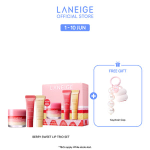 Berry Sweet Lip Trio - Lip Sleeping Mask, Lip Glowy Balm