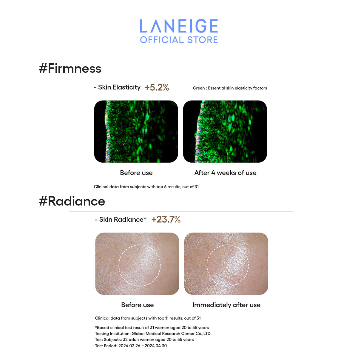 Minimalist studio shot of serum bottle floating with soft shadows.