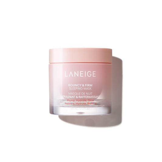 (LAUNCH 8 MARCH) LANEIGE Bouncy & Firm Sleeping Mask 60ml - Overnight Sleeping Mask, Firming Mask Suitable for all Skin Types