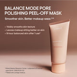 New Launch [LANEIGE Official] Balance Mode Pore Polishing Peel-off Mask 100ml - With Salicylic Acid & Niacinamide for Smooth Skin & Makeup Prep