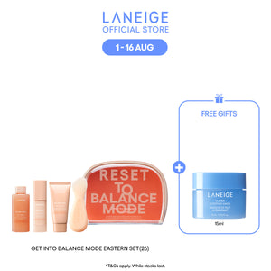[New Launch + Free Gift] Balance Mode Starter Set - Cleanser, Moisturizer, Peel-Off Mask for oily sensitive skin