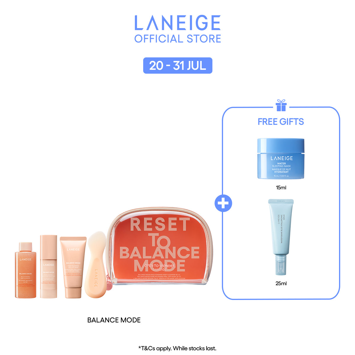 [New Launch + Free Gift] Balance Mode Starter Set - Cleanser, Moisturizer, Peel-Off Mask for oily sensitive skin