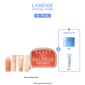 [New Launch + Free Gift] Balance Mode Starter Set - Cleanser, Moisturizer, Peel-Off Mask for oily sensitive skin