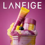(NEW LAUNCH) Lip Glowy Balm 10g [Acai Mango Smoothie Collection] - Hydrates, Smoothes & Nourishes Dry Lips