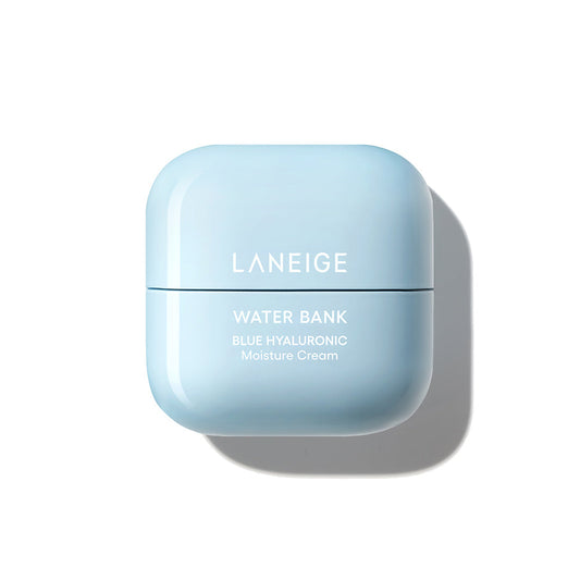 LANEIGE Water Bank Blue Moisture Cream 50ml Duo Set - Barrier Fortifying Cream For a Strong Barrier and Healthy Glow (Clinically Proven Hydration For All Skin Types)