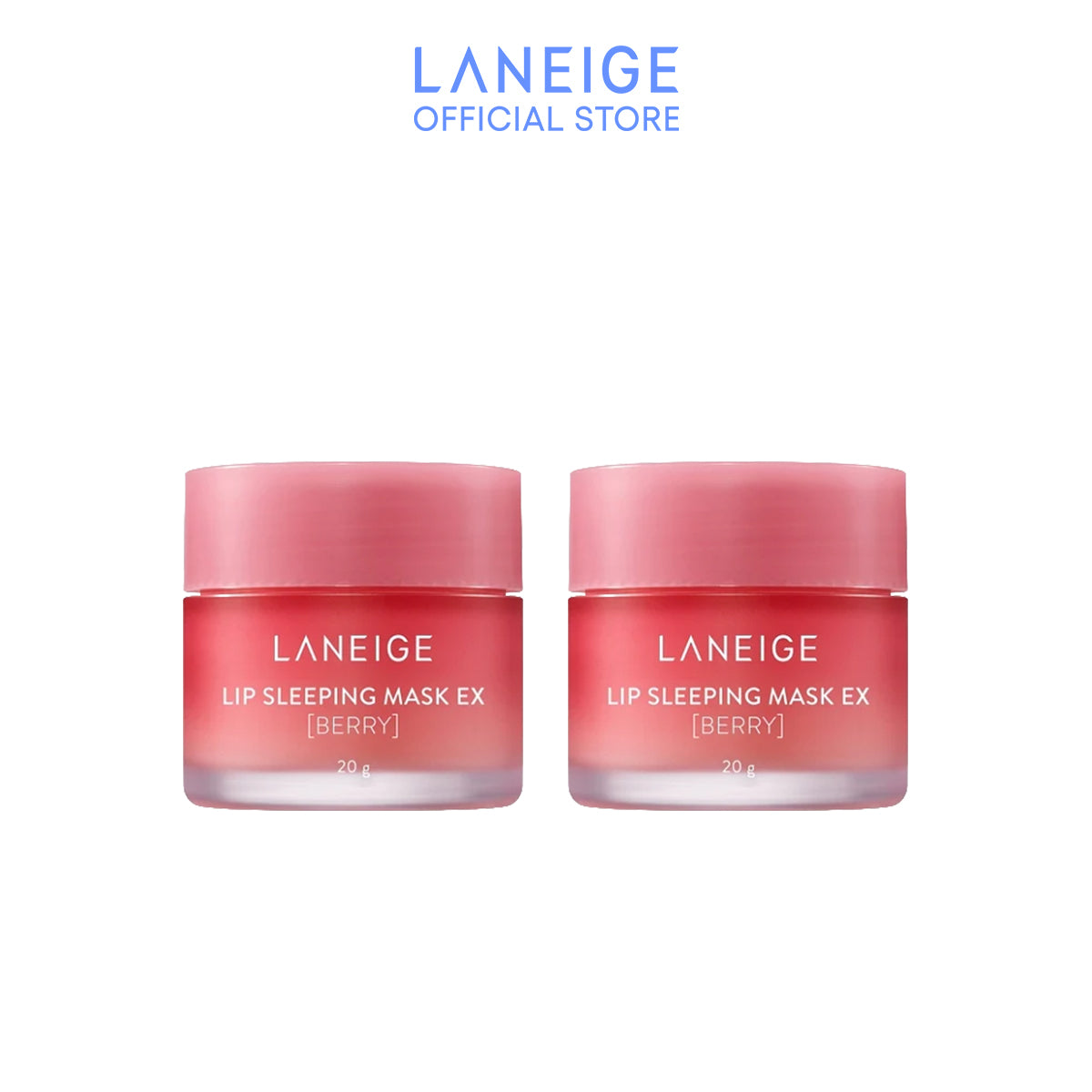 Lip Sleeping Mask_EX 20g Duo Set (Berry)
