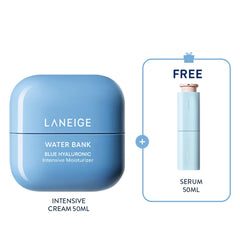 (Launch Exclusive) Water Bank Blue Hyaluronic Intensive Cream & Serum Duo