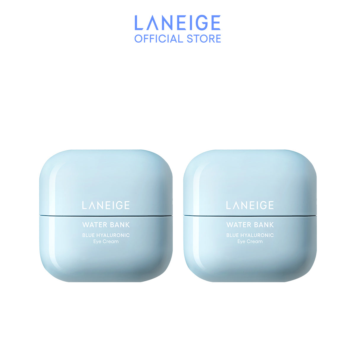 Water Bank Blue Hyaluronic Eye Cream 25g Duo Set