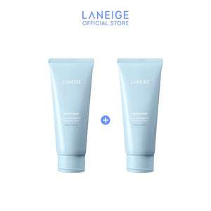 LANEIGE Water Bank Blue Hyaluronic Cleansing Foam 150g Duo Set