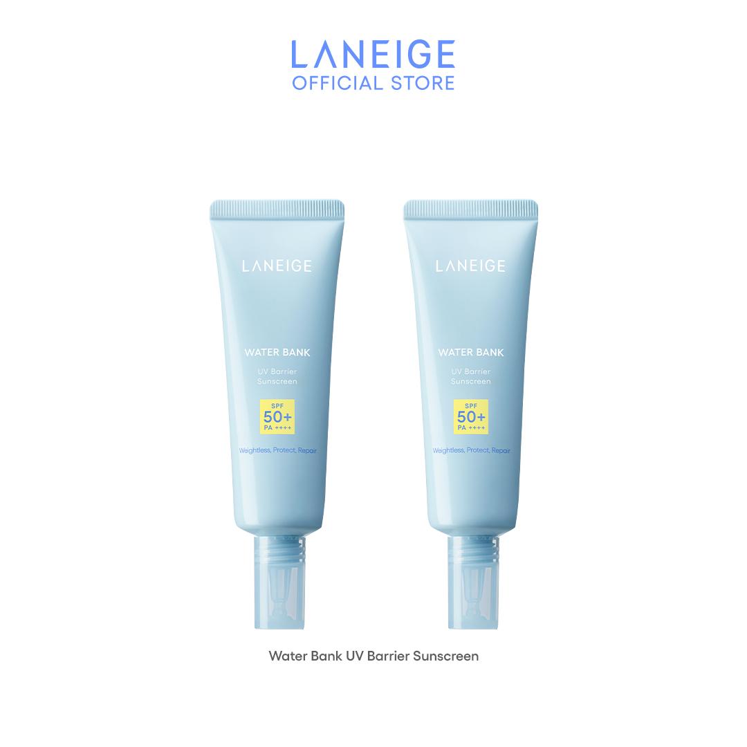 Water Bank UV Barrier Sunscreen SPF 50 PA++++ Duo Set