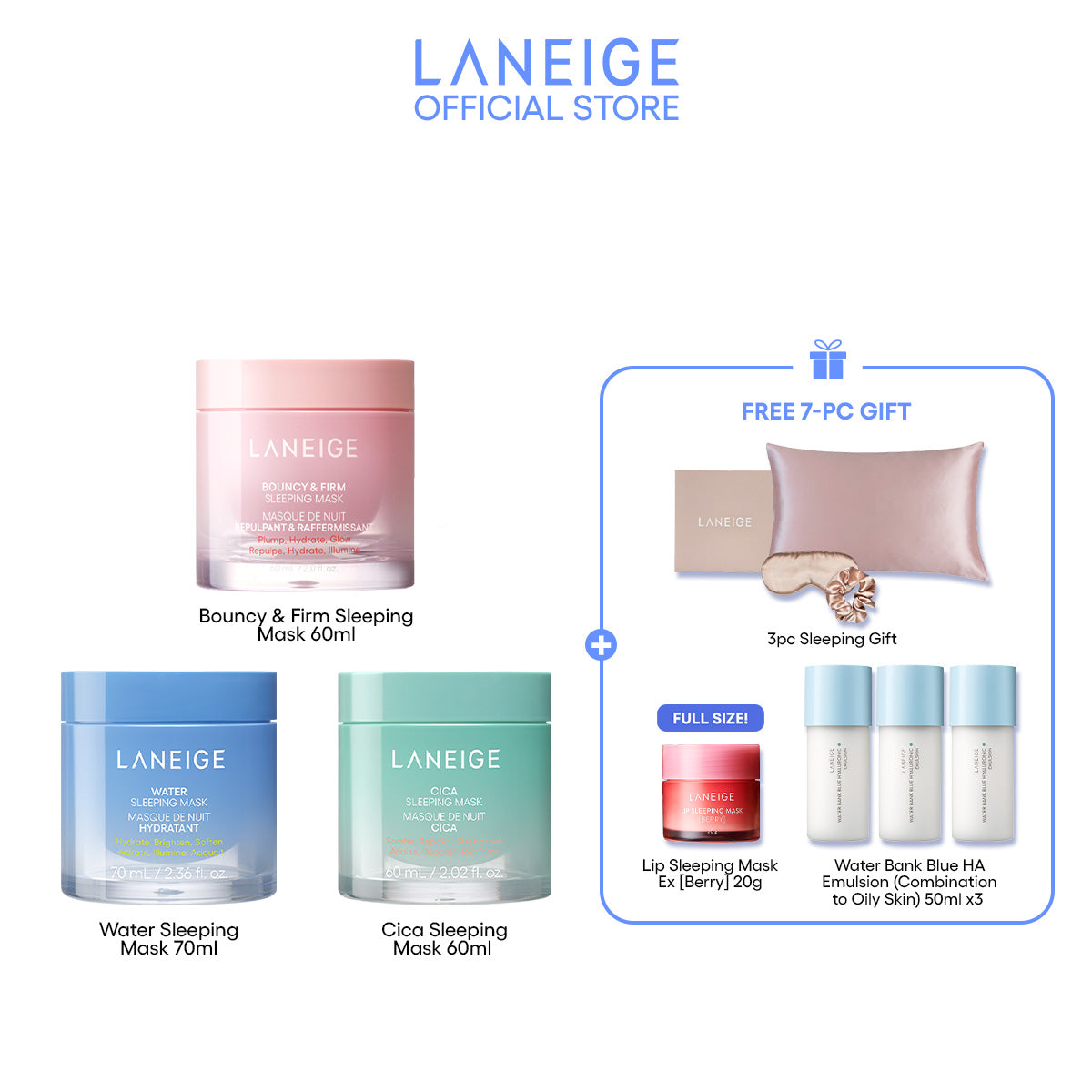 Overnight Glow Trio Set