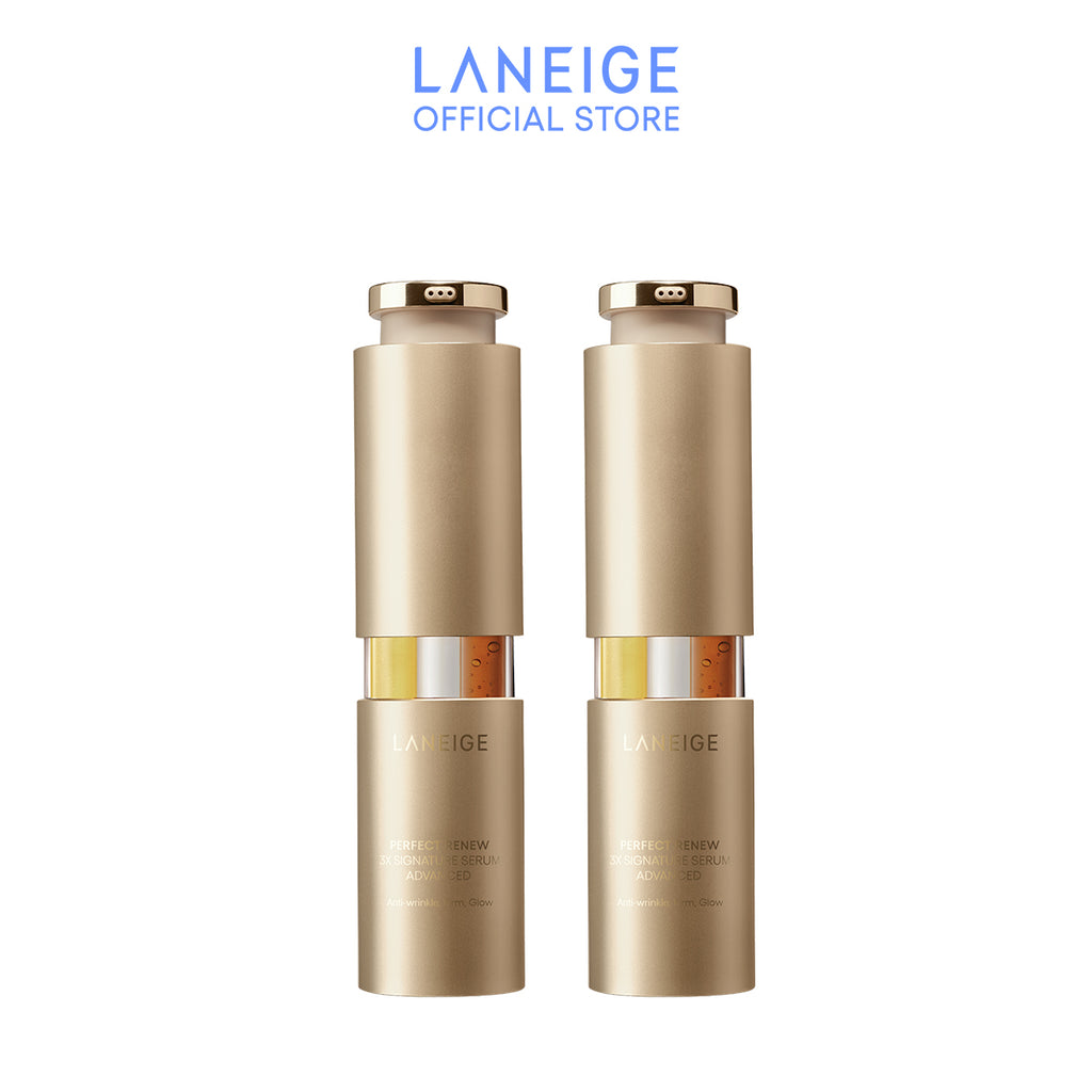Perfect Renew 3X Signature Advanced Serum Duo Set | Laneige Singapore