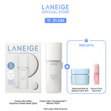 (New Launch) CREAM SKIN MILKY HYDRATION SHEET MASK (5ea) +  CREAM SKIN CERAPEPTIDE™ REFINER(24_170ML