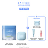 ( Best Pairing Sets) Water Sleeping Mask + Waterbank Blue HA Eye Cream