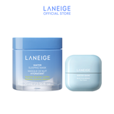 (Best Pairing Set) Water Bank Overnight Hydration Care Set - Sleeping Mask, Eye Care