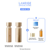 (Best Pairing Set) Perfect Renew 3X Anti-Aging Routine Set - Emulsion, Toner, Essence, Lightweight Mosituriser