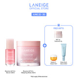 (Best Pairing Set) Bouncy & Firm Synergy Set - Sleeping Mask, Serum for Plump and Firm Skin