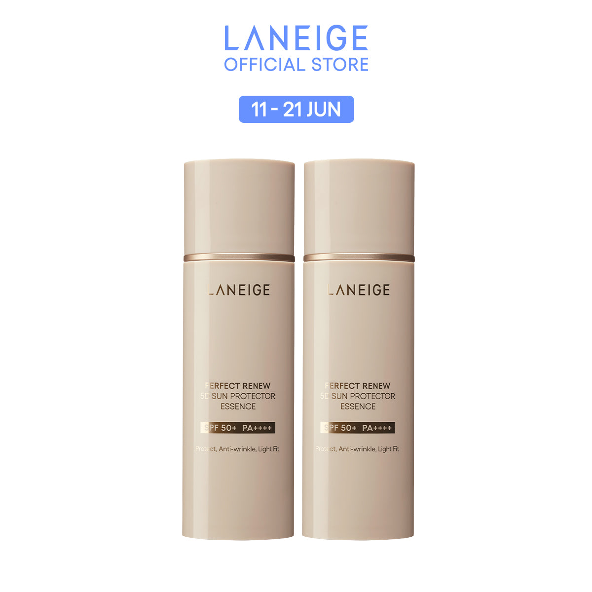 (1 + 1) Perfect Renew 5D Sun Protector Essence