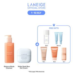 [New Launch Gifts] Clarify & Hydrate Balance Mode Set - Deep Pore Cleansing & Gentle Exfoliation for Oily, Sensitive Skin