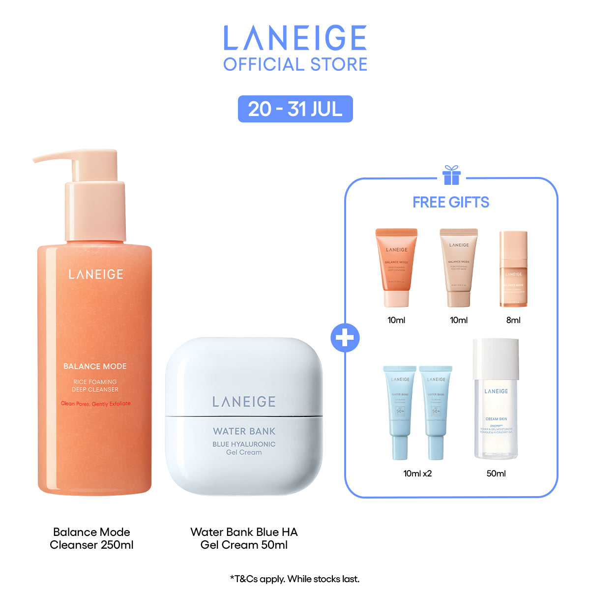 [New Launch Set] Clarify & Hydrate Balance Mode Set - Deep Pore Cleansing & Gentle Exfoliation for Oily, Sensitive Skin