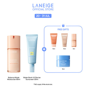 [New Launch Set] Weightless UV Defense Balance Mode Set - Oil Control, Hydration for Oily, Sensitive Skin