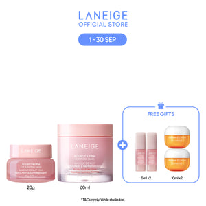[Overnight Firming Care] Bouncy & Firm Sleeping Mask 60ml + Eye Sleeping Mask 20g
