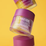 (NEW LAUNCH) Lip Sleeping Mask 20g [Acai Mango Smoothie Collection] - Softens & Exfoliates Dry, Chapped Lips