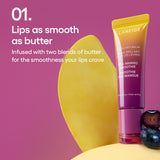 (NEW LAUNCH) Lip Glowy Balm 10g [Acai Mango Smoothie Collection] - Hydrates, Smoothes & Nourishes Dry Lips
