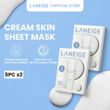 (New Launch) CREAM SKIN MILKY HYDRATION SHEET MASK (5ea) x2