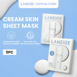 (New Launch) CREAM SKIN MILKY HYDRATION SHEET MASK (5ea)