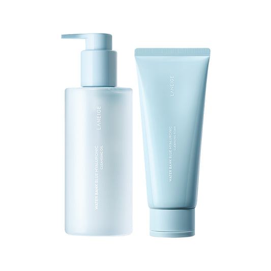 (Online Exclusive) LANEIGE Water Bank Double Cleansing Set
