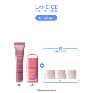Soft Glam Lip Duo Set - Glaze Craze Rose Jam 12g + JuicePop Box Lo-Fi Mauve 4.5g