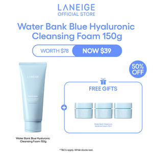 Water Bank Blue Hyaluronic Cleansing Foam