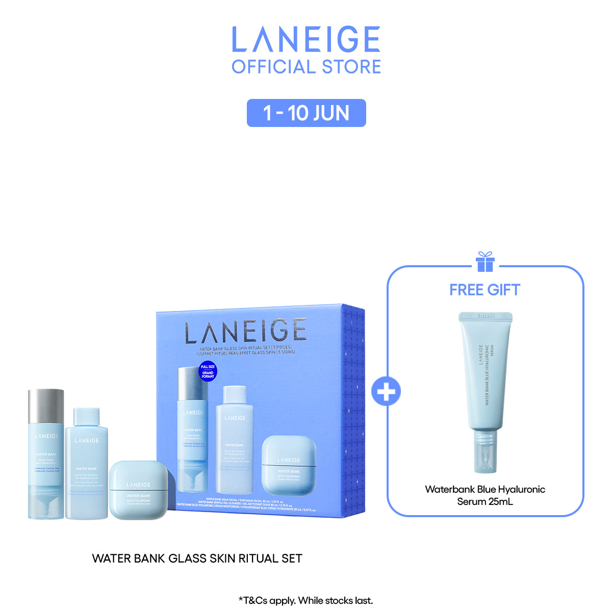 Water Bank Glass Skin Ritual Set