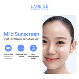 (NEW LAUNCH) LANEIGE Water Bank UV Barrier Sunscreen SPF 50 PA++++ 50ml - Lightweight, Soothing, & Protects Moisture Barrier