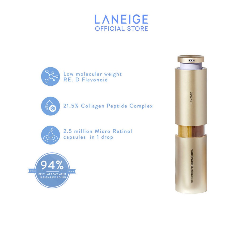 LANEIGE Perfect Renew 3X Signature Serum 40ml - Anti-Aging, Firming, Over-All Radiance