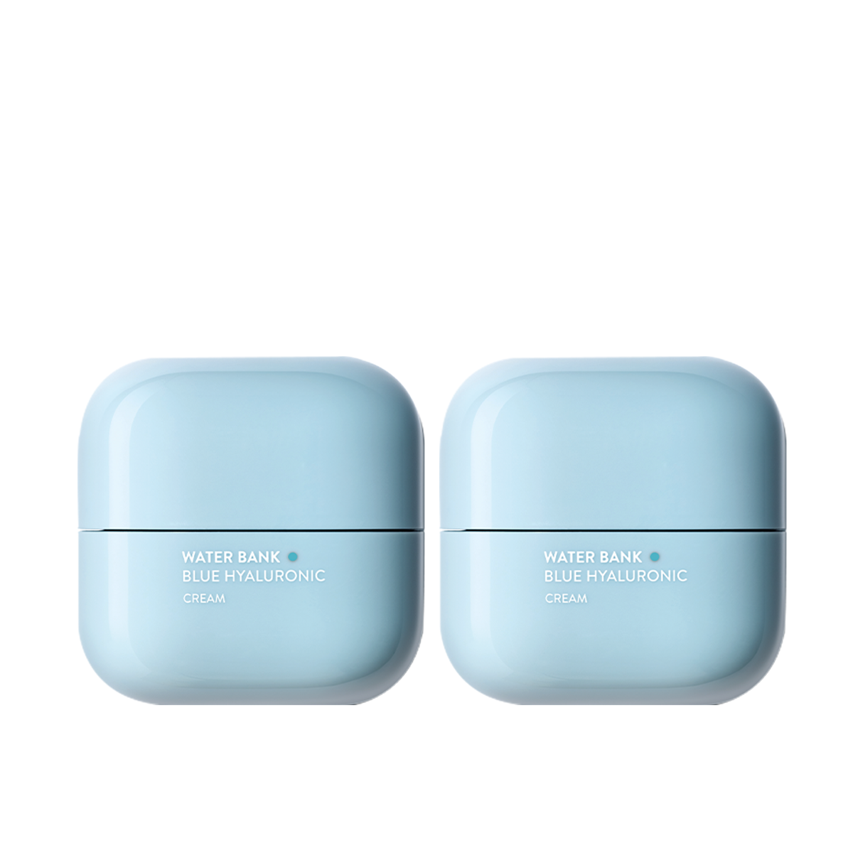 Water Bank Blue Hyaluronic Cream (Combination to Oily Skin) Duo Set